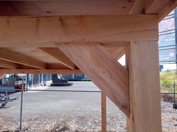 Douglas overkapping 400x400cm – foto 2 – kavel bij XL Auctions