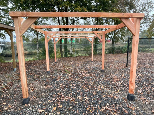 Carport constructie Douglas 960x310x210cm – foto 2 – kavel bij XL Auctions