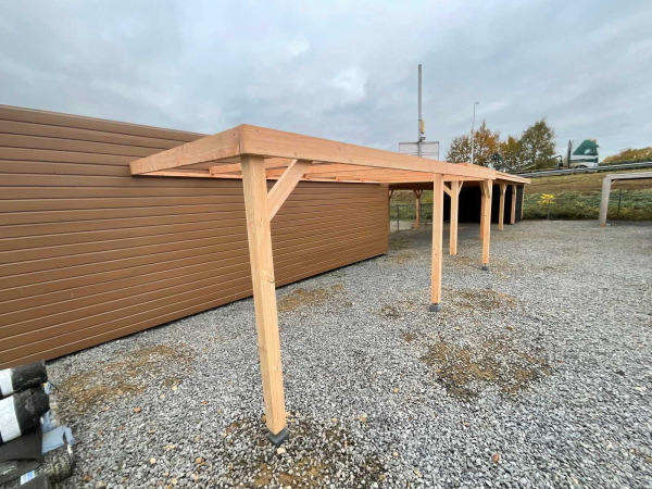 Carportframe muuraanbouw 1200x300x215 cm – foto 3 – kavel bij XL Auctions