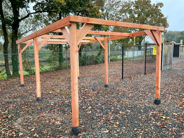 Carport constructie Douglas 960x310x210cm – foto 6 – kavel bij XL Auctions