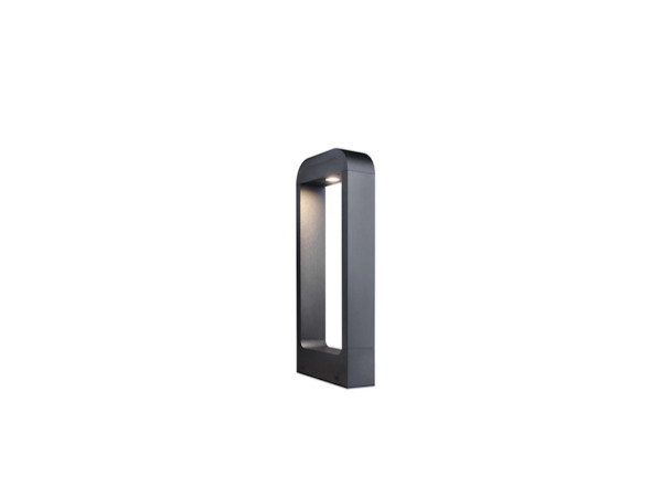 4x 7W LED zand zwart Tuinlamp 30cm warm wit
