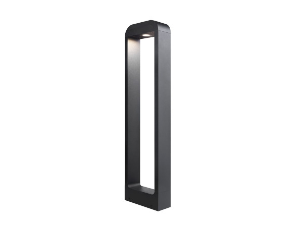 10x 7W LED zand zwart Tuinlamp 60cm warm wit