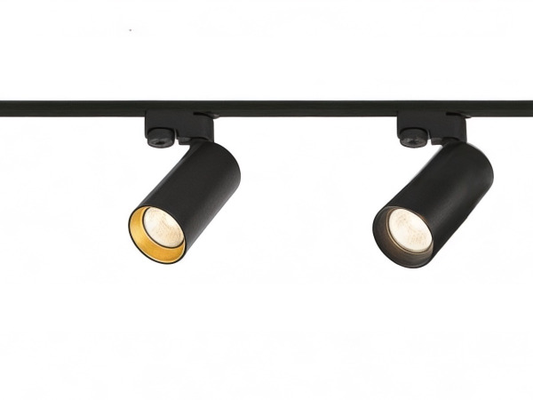 20x Railspot GU10 Armatuur 12cm draaibaar met 2 kleuren ringen