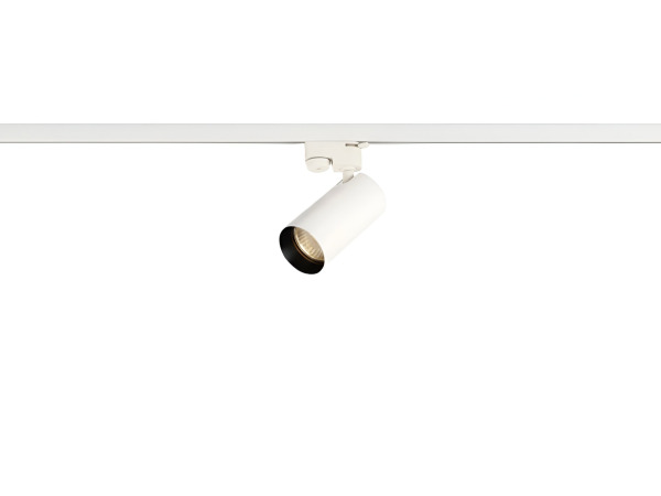6x Railspot GU10 Armatuur cilinder zand wit met zwart ring