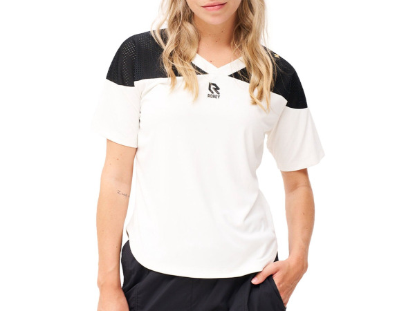 Robey V-hals shirt korte mouw - Maat XS