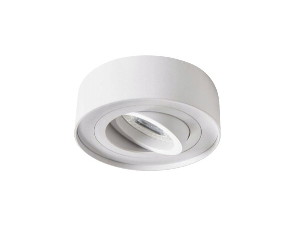 10x GU10 Inbouw armatuur wit kantelbaar met lamphouder