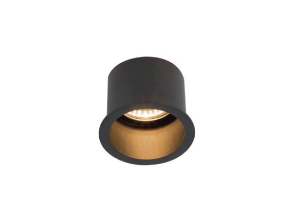 50x GU10 Inbouw armatuur zwart met lamphouder