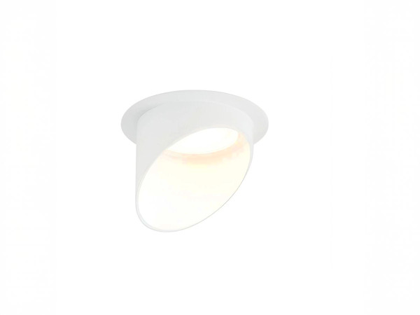50x GU10 Inbouw design armatuur cilinder zand wit met lamphouder