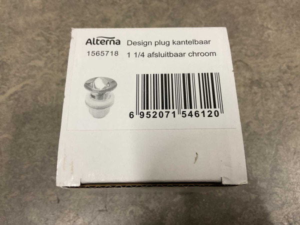 4x Beaux design wastafelplug 1 1/4" Lilas chroom – foto 3 – kavel bij XL Auctions