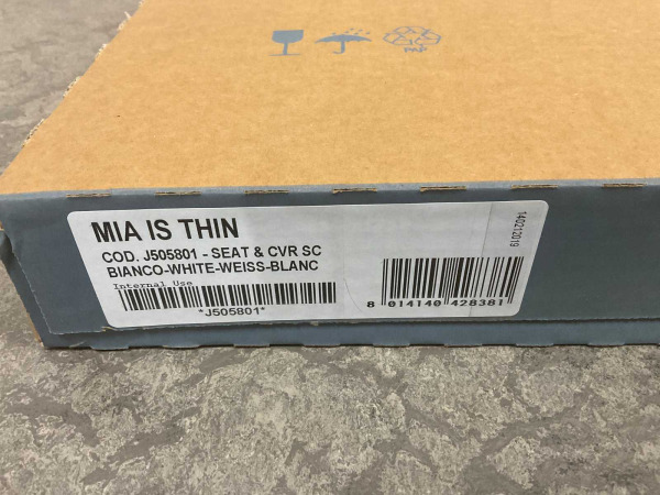 Ideal Standard closetzitting met deksel softclose Mia wit – foto 4 – kavel bij XL Auctions