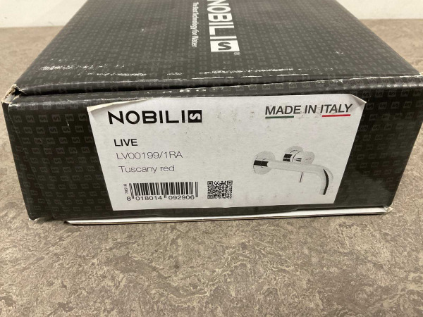 Nobili afdekset wastafelkraan uitloop 20cm Tuscany Red – foto 3 – kavel bij XL Auctions