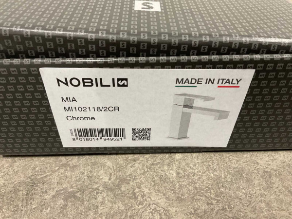 Nobili wastafelmengkraan met click waste Mia chroom – foto 6 – kavel bij XL Auctions