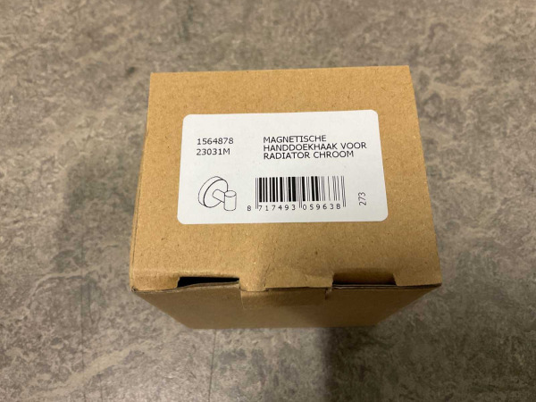 6x Beaux handdoekhaak magnetisch Ulis chroom – foto 5 – kavel bij XL Auctions