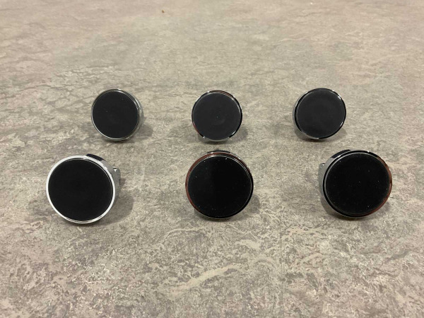 6x Beaux handdoekhaak magnetisch Ulis chroom – foto 4 – kavel bij XL Auctions