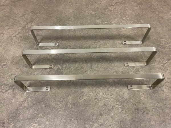 3x Royal Plaza handdoekbeugel 55cm voor radiator Timothy rvs – foto 8 – kavel bij XL Auctions