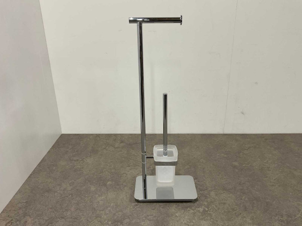 Beaux staande closetrol -en borstelhouder Ulis chroom – foto 8 – kavel bij XL Auctions