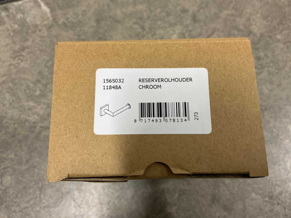 3x Alterna reserverolhouder Siena chroom – foto 5 – kavel bij XL Auctions