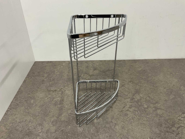 Beaux doucherek dubbel voor hoekmontage Ulis chroom – foto 2 – kavel bij XL Auctions