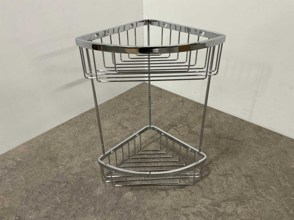 Beaux doucherek dubbel voor hoekmontage Ulis chroom – foto 7 – kavel bij XL Auctions