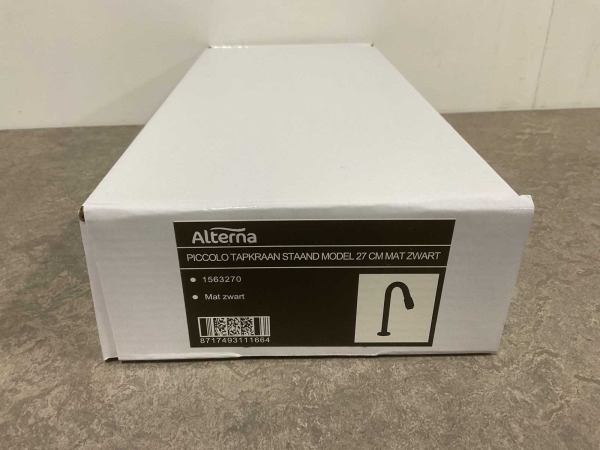 Alterna tapkraan staand model 27cm Piccolo mat zwart – foto 4 – kavel bij XL Auctions