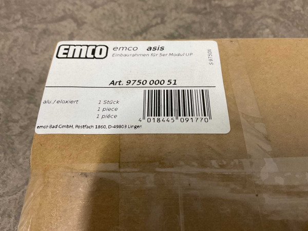 Emco montageraam 805x174x150mm Asis aluminium – foto 2 – kavel bij XL Auctions
