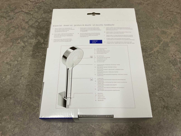 Hansa handdoucheset 3jets BasicJet mat zwart – foto 2 – kavel bij XL Auctions