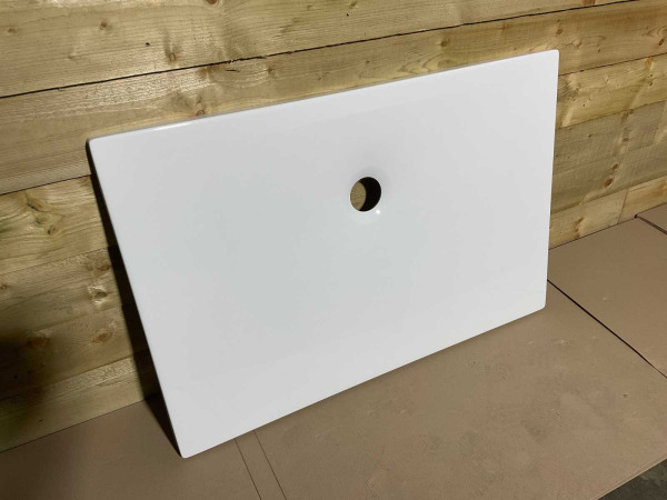 Beaux douchebak 120x80x3.5cm vlak Vienne wit – foto 2 – kavel bij XL Auctions