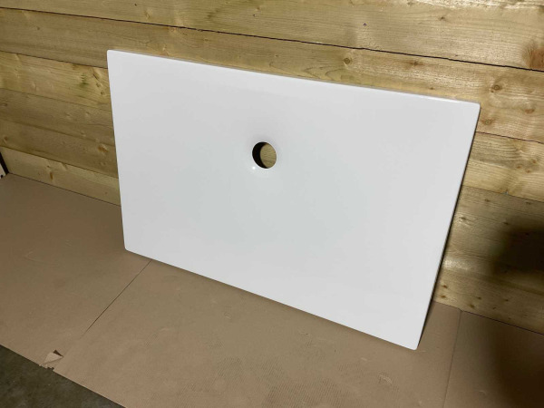 Beaux douchebak 120x80x3.5cm vlak Vienne wit – foto 5 – kavel bij XL Auctions