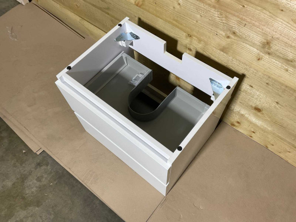 Alterna wastafelonderkast 60x46cm softclose wit gelakt – foto 5 – kavel bij XL Auctions