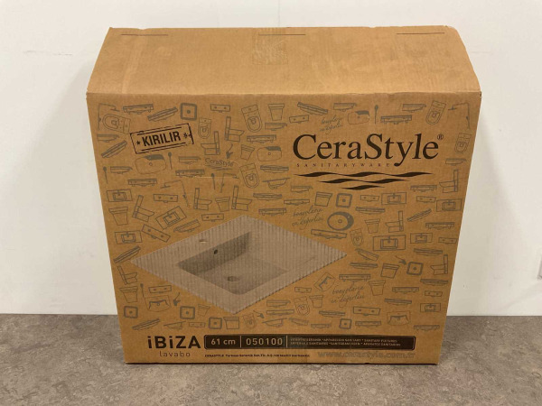 CeraStyle meubelwastafel 61cm Ibiza wit – foto 6 – kavel bij XL Auctions