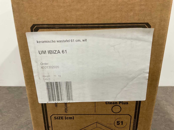 CeraStyle meubelwastafel 61cm Ibiza wit – foto 7 – kavel bij XL Auctions
