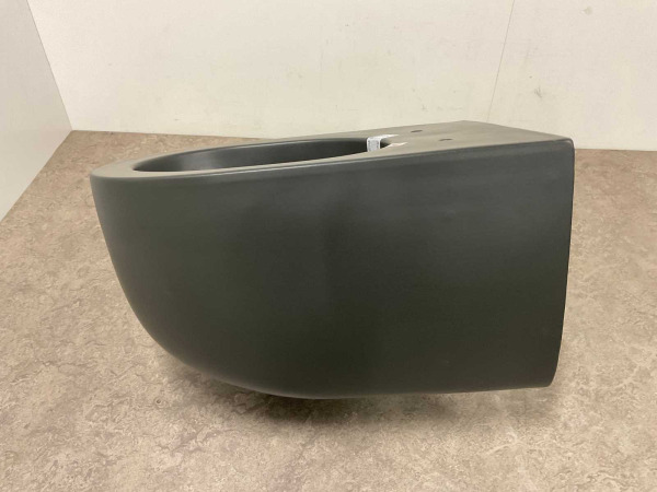 Hatria wandtoilet 53cm cycloneflush Futura mat zwart – foto 4 – kavel bij XL Auctions