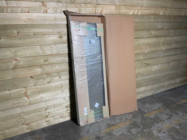 Novellini douchedeur deel re. 96-99cm Lunes 2.0 chroom – foto 4 – kavel bij XL Auctions