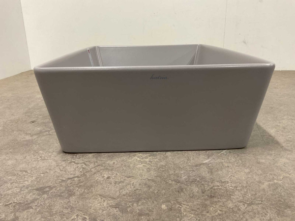 Novio opzetwastafel zonder kraangat 50x38cm Dacapo cement – foto 3 – kavel bij XL Auctions