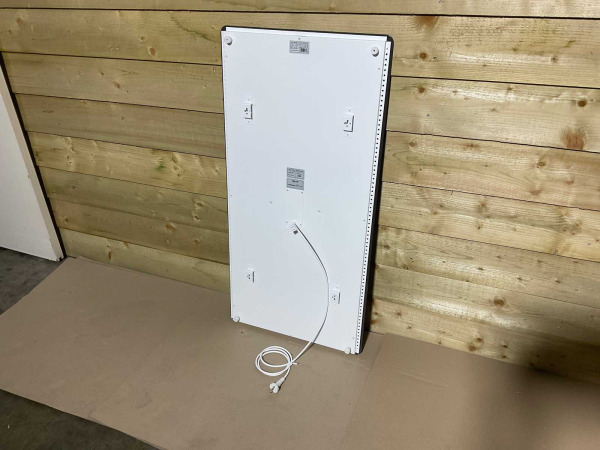 Saniselect infraroodpaneel 1185x585mm Kiara mat antraciet – foto 3 – kavel bij XL Auctions