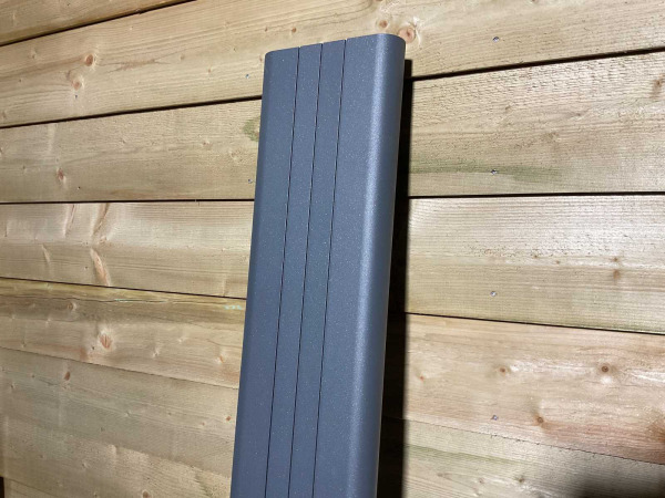 Alterna designradiator 200x22,5cm Pluto mat antraciet – foto 3 – kavel bij XL Auctions