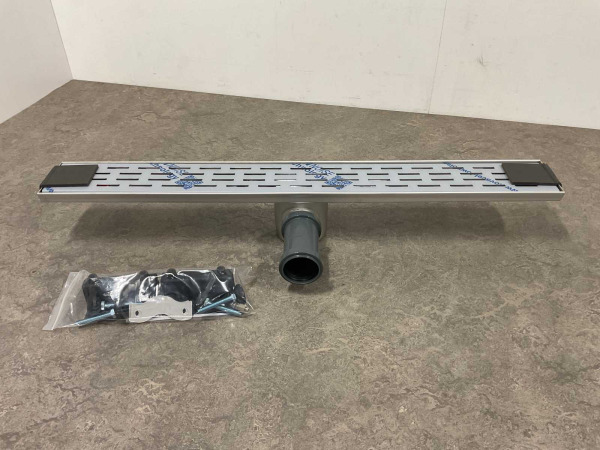 Easydrain afvoergoot 9,8x80cm m/rooster Fixt 50 rvs – foto 2 – kavel bij XL Auctions