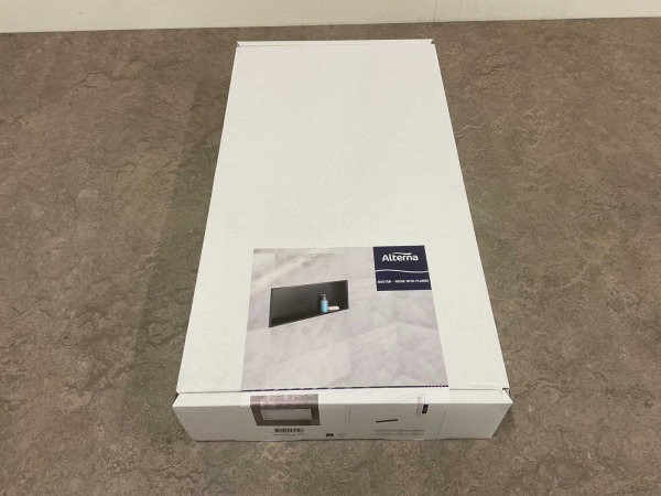 Alterna inbouwnis met flens 30x60x7cm Boston mat wit – foto 2 – kavel bij XL Auctions