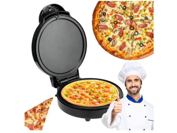 Elektrische pizza bakker 1000w net anti-aanbaklaag