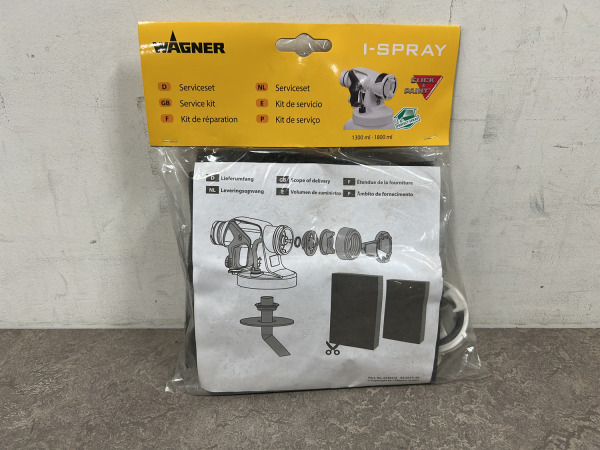 8x Wagner service set I-Spray