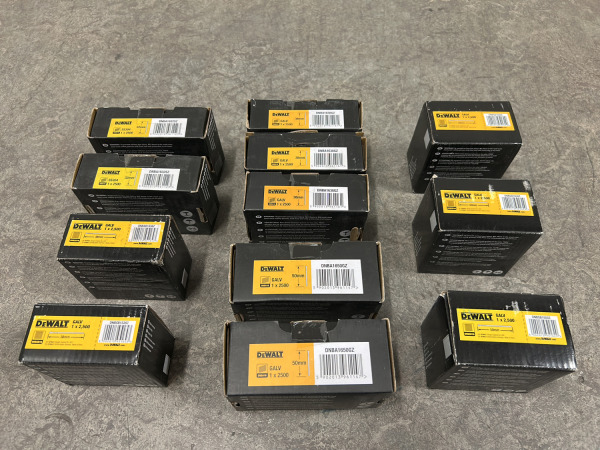 DeWalt nagels set 12-delig