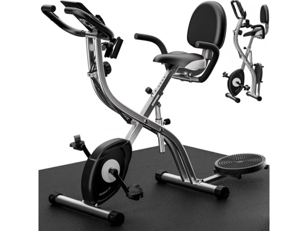Hometrainer Eagle 4 met pulssensoren en app