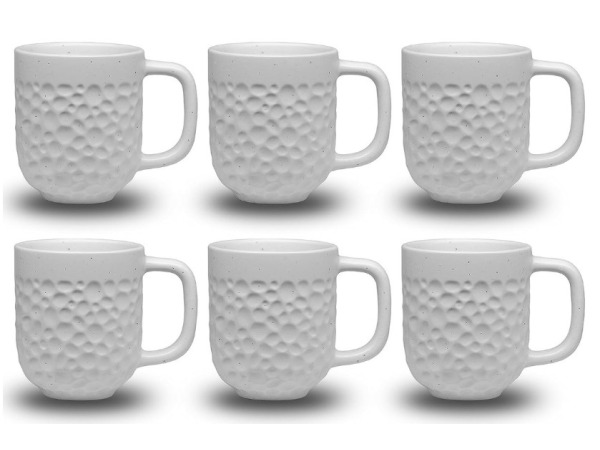 Koffiekopjes, set van 6 (380 ml) - Made in Portugal – foto 2 – kavel bij XL Auctions