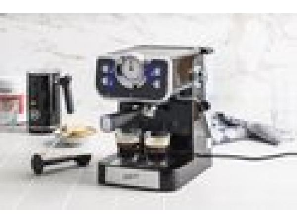 Espressomachine zwart – foto 3 – kavel bij XL Auctions