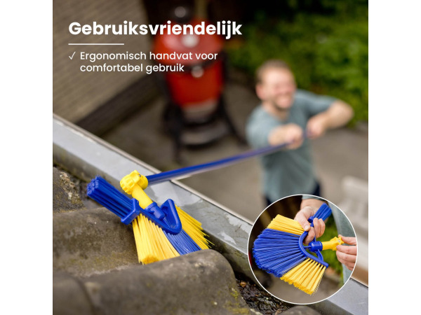 Shine multifunctionele hoek- en gootborstel – foto 4 – kavel bij XL Auctions
