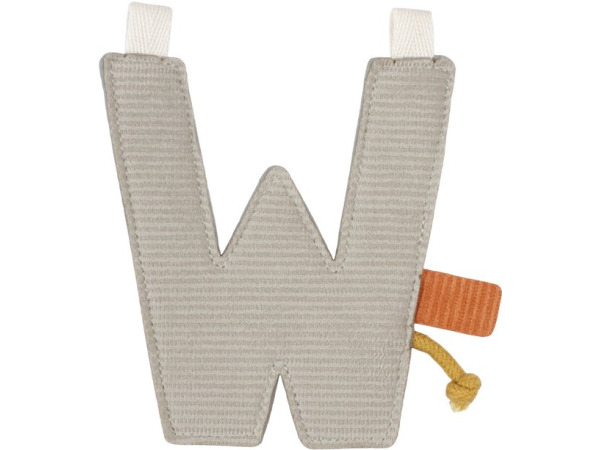 Little Dutch Slinger Element - Letter W - Grijs