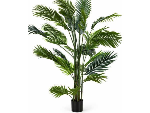 225cm Real touch palm tree in plastic pot