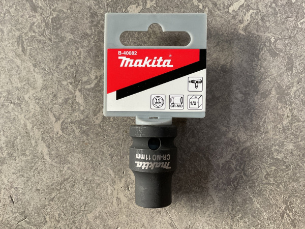 10x Makita krachtdop 11x38 mm B-40082
