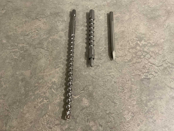 Boorgereedschap set 3-delig