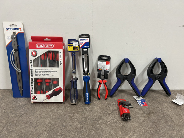 Handgereedschap diverse set 8-delig